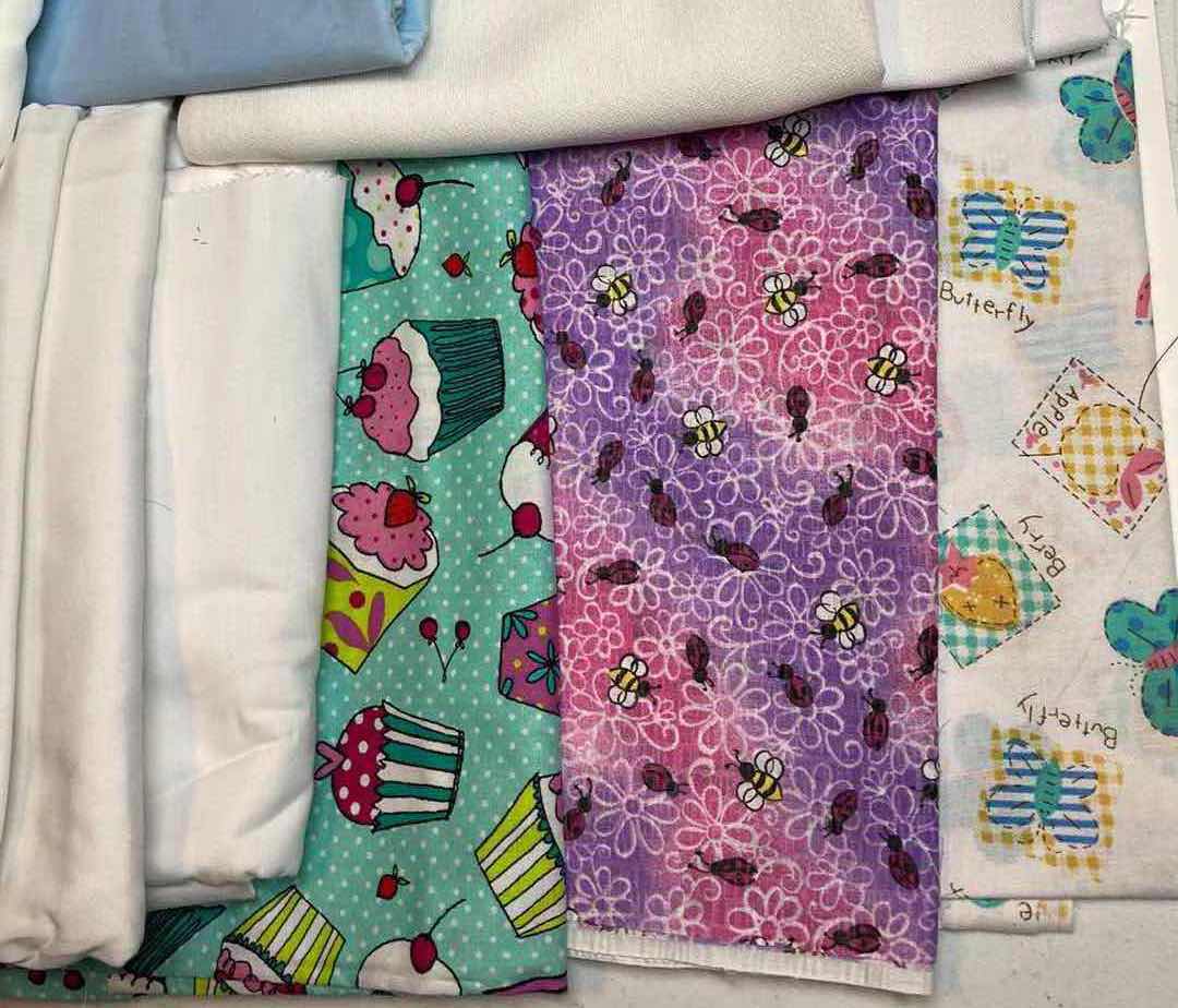 Photo 1 of FABRIC ROLLS- VARIOUS STYLES & MATERIALS