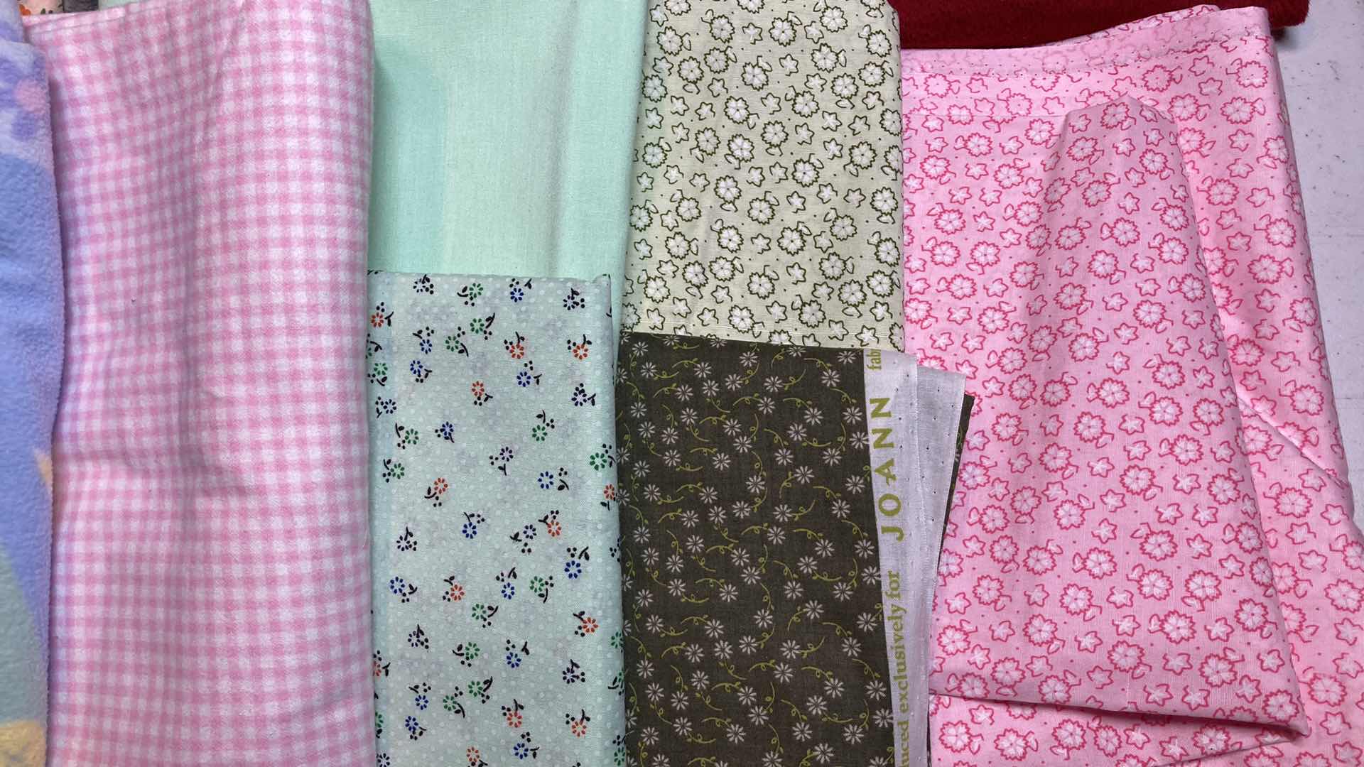 Photo 1 of FABRIC ROLLS- VARIOUS STYLES & MATERIALS