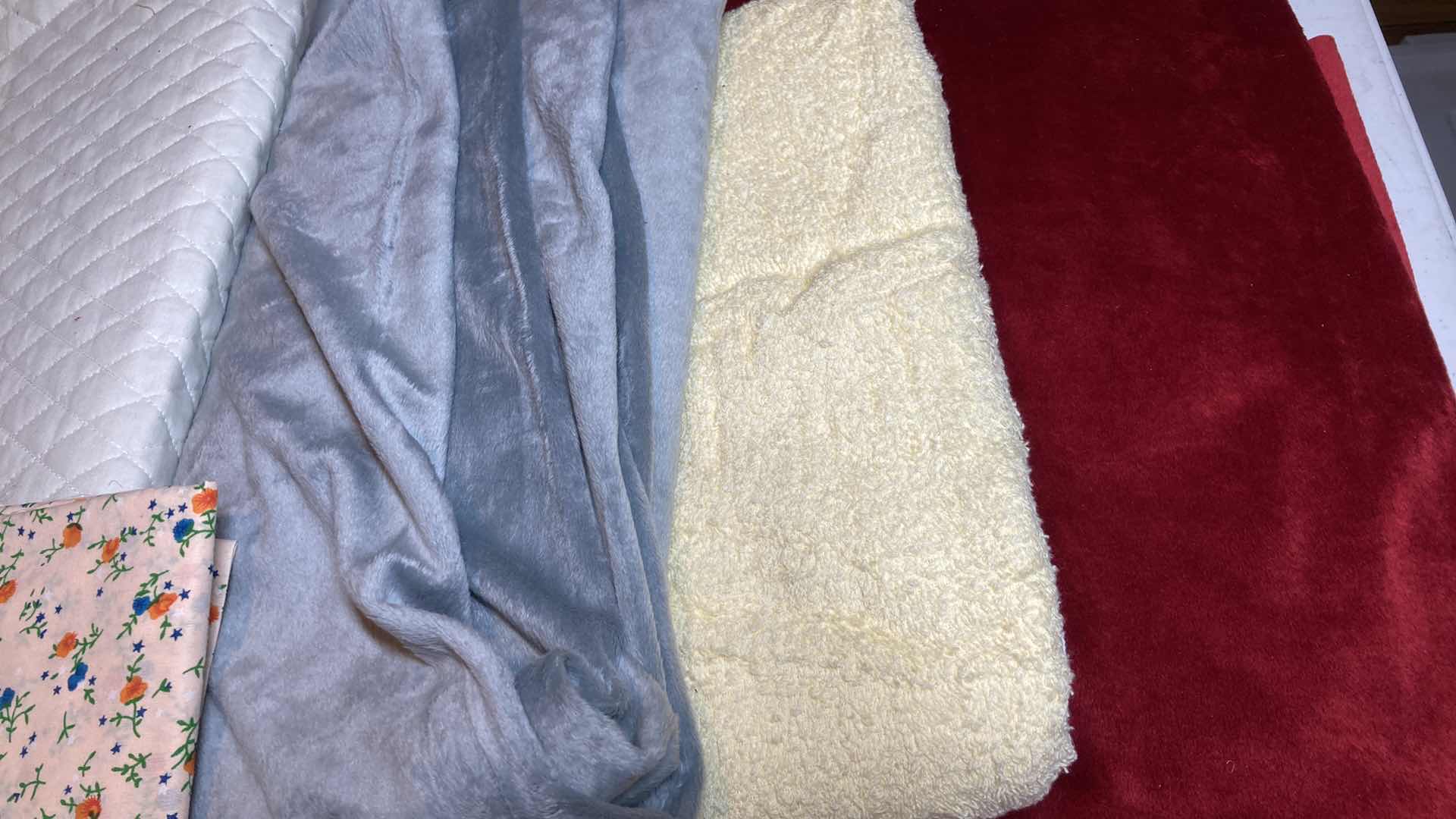 Photo 1 of FABRIC ROLLS- VARIOUS STYLES & MATERIALS