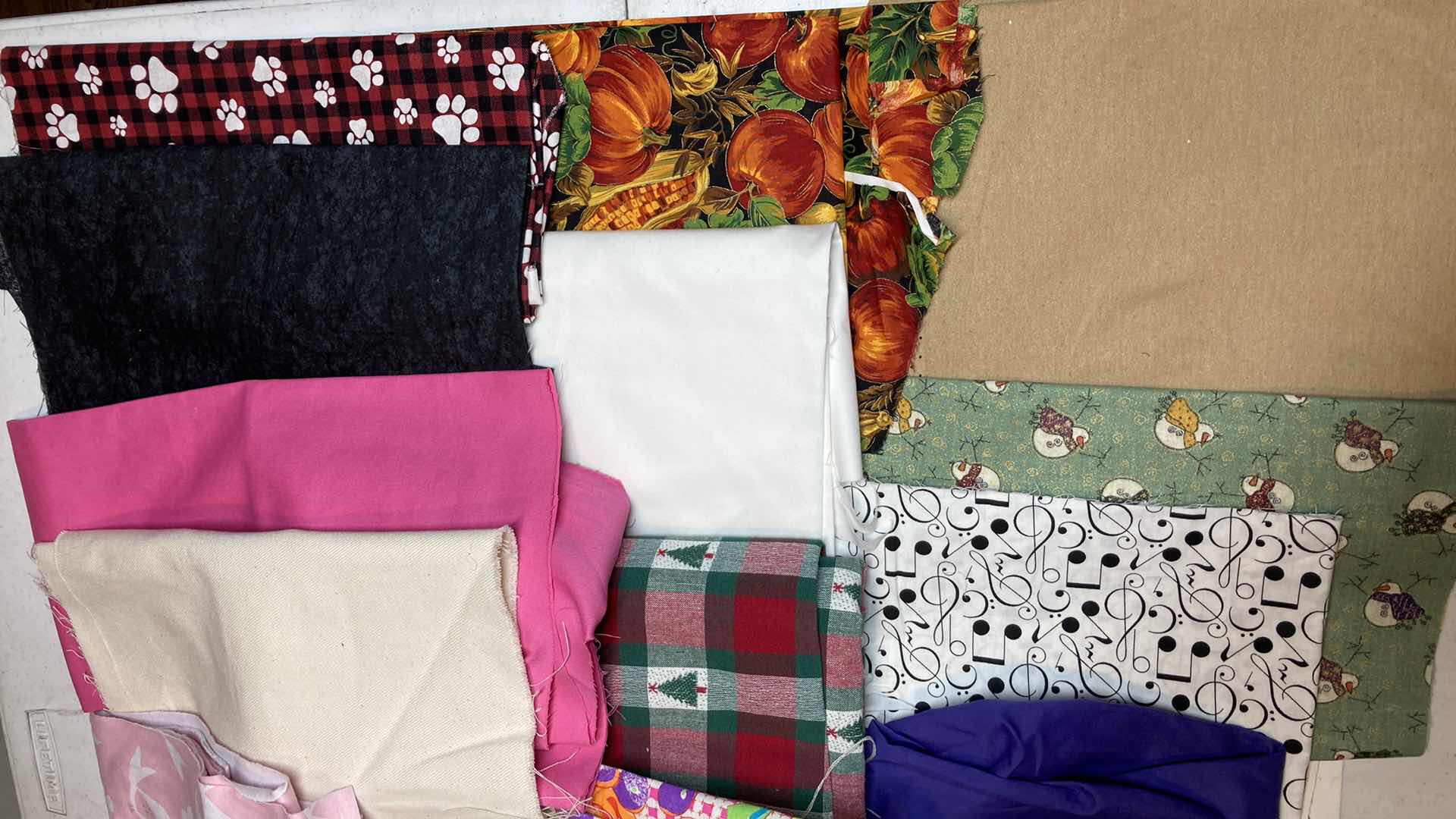 Photo 1 of FABRIC ROLLS- VARIOUS STYLES & MATERIALS