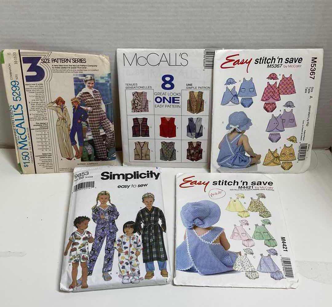 Photo 1 of CLOTHING & FASHION ACCESSORY PATTERN DESIGN KITS (13)