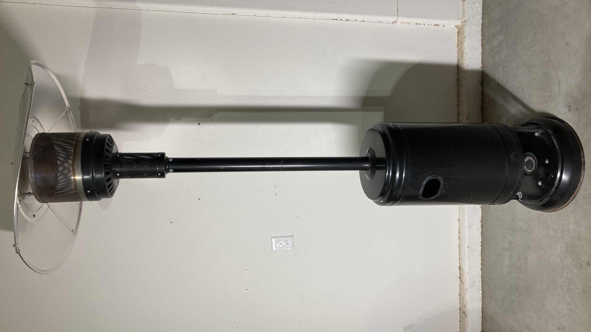 Photo 1 of JIANGSU HUALING ELECTRICAL TECHNOLOGY OUTDOOR PROPANE HEATER MODEL 61629 H90” W PROPANE TANK