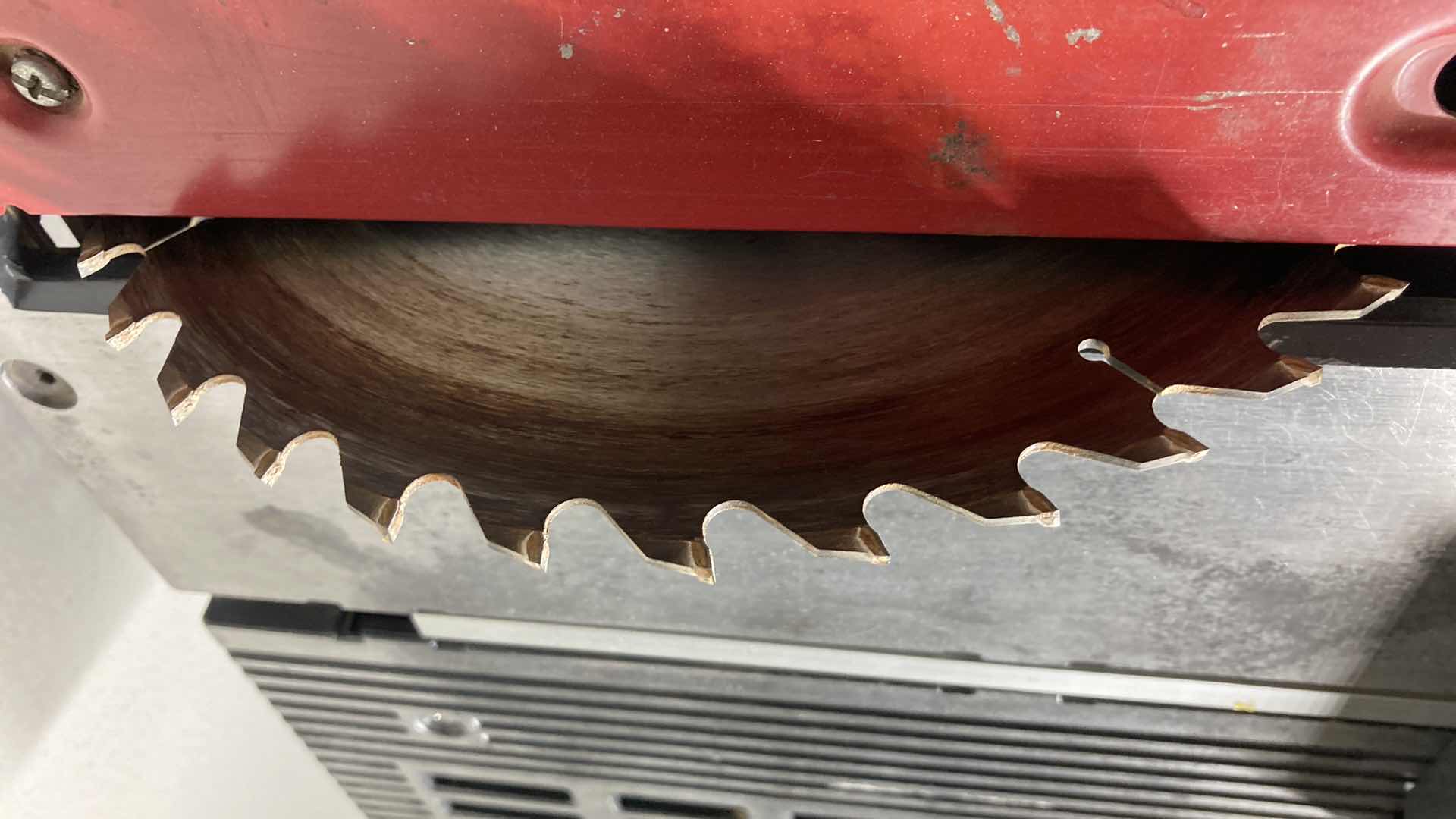 Photo 1 of CRAFTSMAN 10” TABLE SAW MODEL 137.221960 W ATTACHED HEAVY-DUTY STEEL STAND 26” X 21” H35”