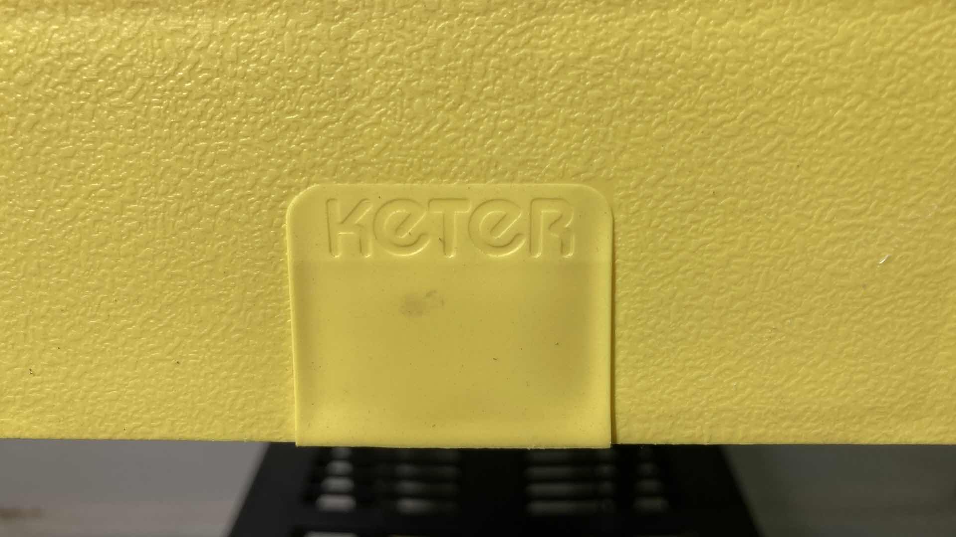 Photo 1 of KETER BLACK PLASTIC 5 TIER SHELF 36” X 18” H75”