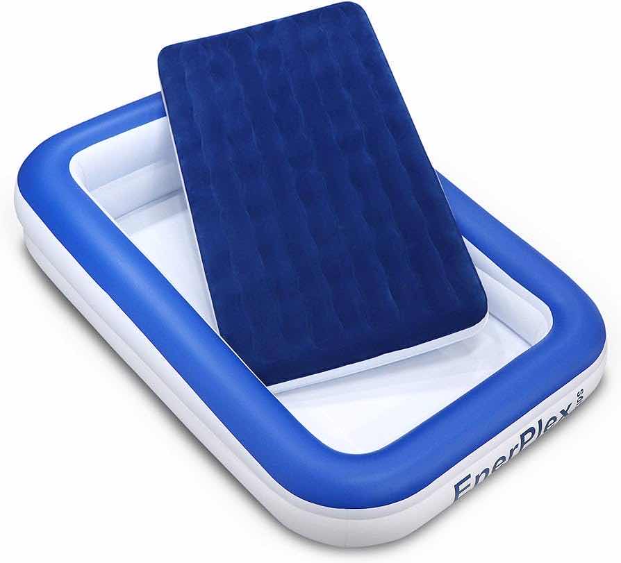 Photo 1 of ENERPLEX KIDS BLUE AIR MATTRESS 44" X 66" H13"