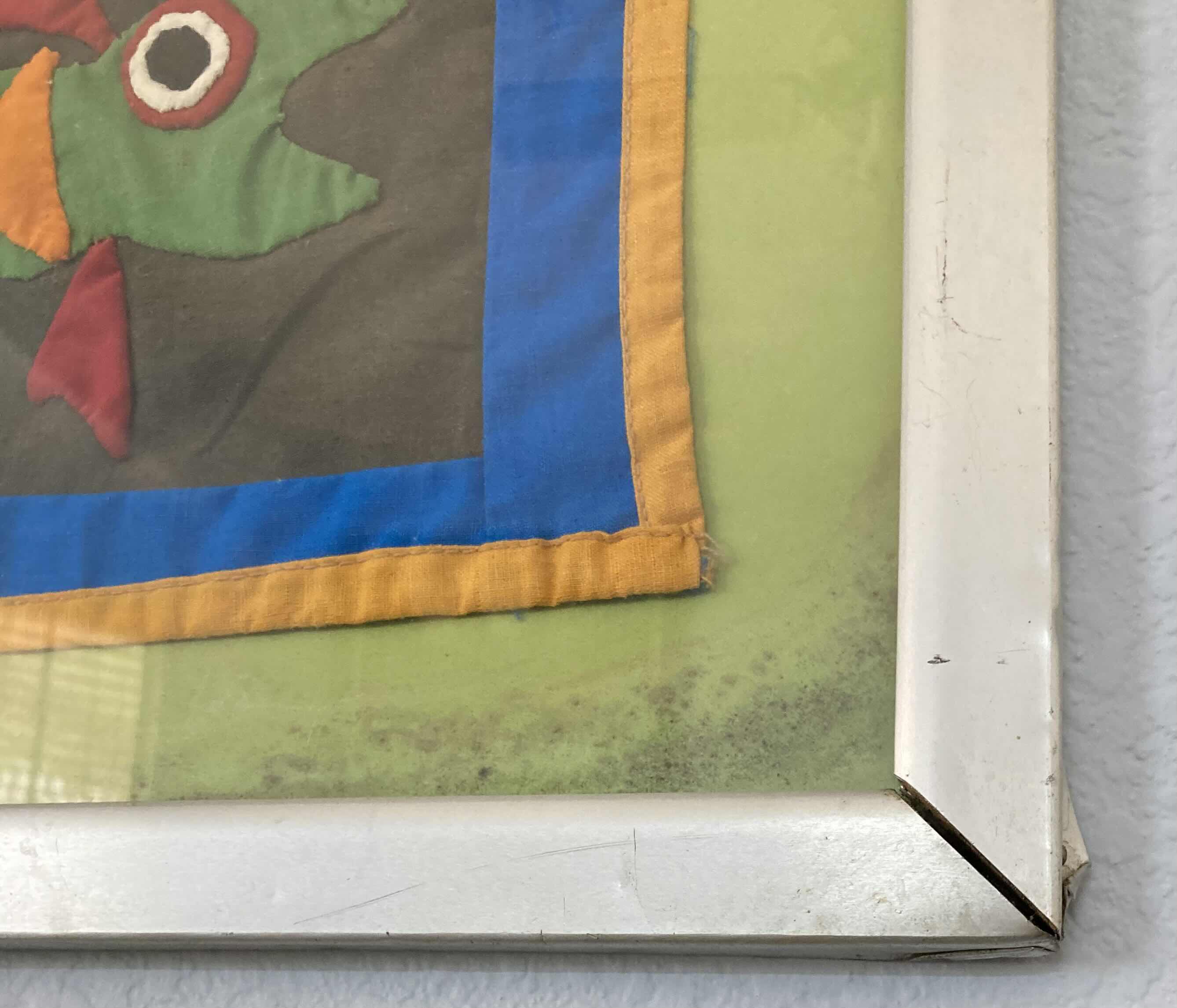 Photo 1 of ANIMAL QUILTED FRAMED ART 15” X 60.5”