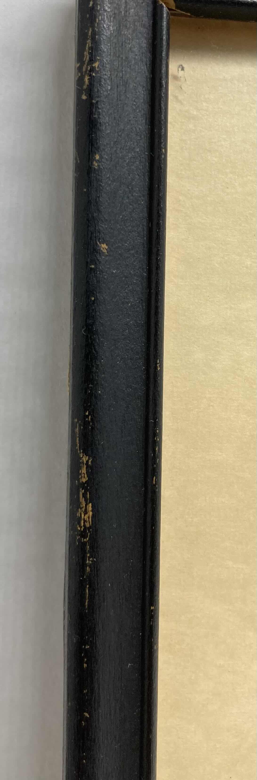 Photo 1 of LION & LIONESS HAND STITCHED FRAMED ARTWORK 12.5” X 11”