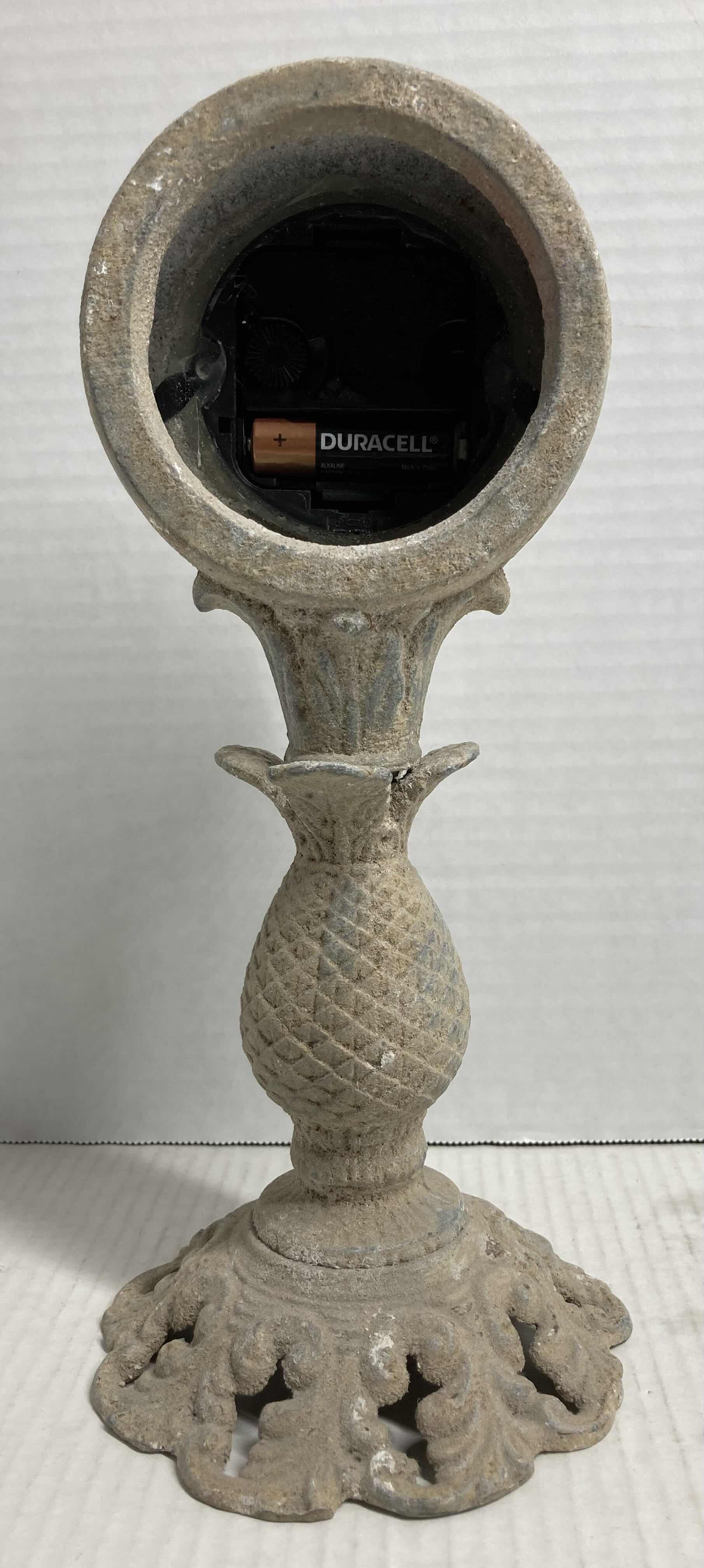 Photo 4 of AGED STYLE METAL CLOCK H12”