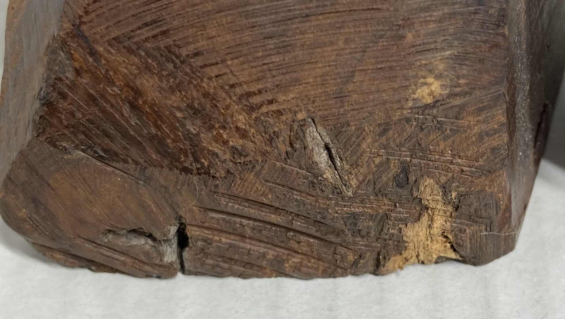 Photo 1 of QUAIL IRONWOOD HAND CARVED VINTAGE FIGURINE H9.5”