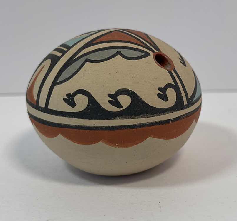 Photo 1 of NATIVE AMERICAN JEMEZ MINI POTTERY H2”
