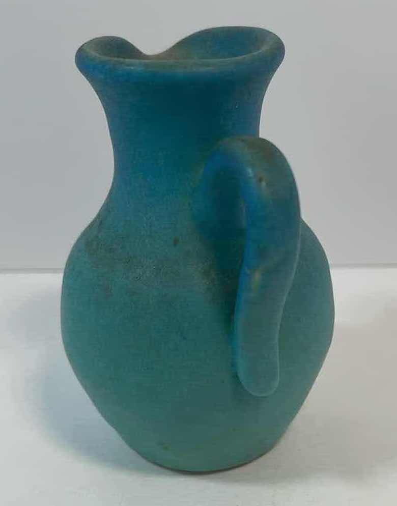 Photo 1 of VAN BRIGGLE POTTERY JUG SIGNED BY ARTIST H4” 