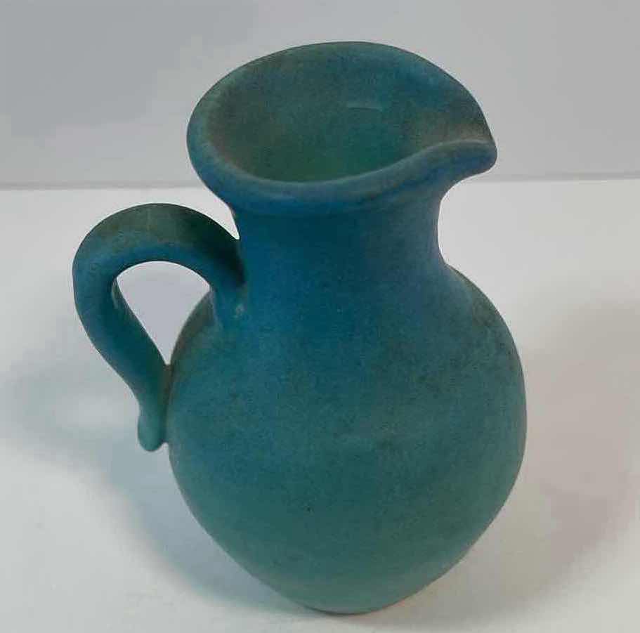 Photo 1 of VAN BRIGGLE POTTERY JUG SIGNED BY ARTIST H4” 