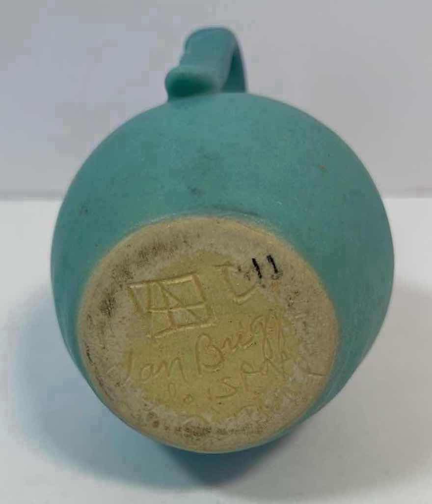 Photo 1 of VAN BRIGGLE POTTERY JUG SIGNED BY ARTIST H4” 