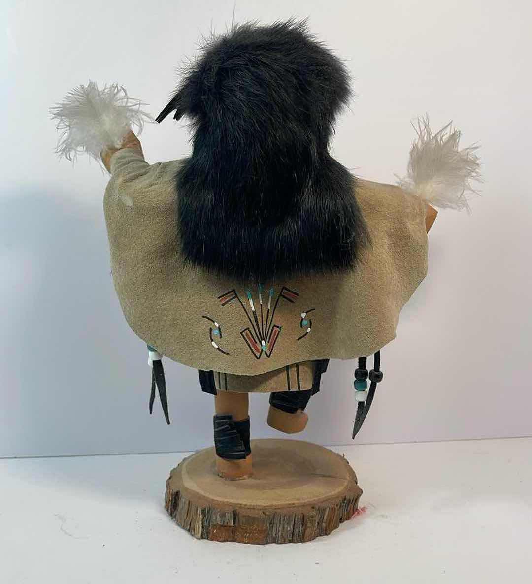 Photo 1 of FRAN YAZZIE HANDMADE WHITE OWL NAVAJO H11.5” KACHINA