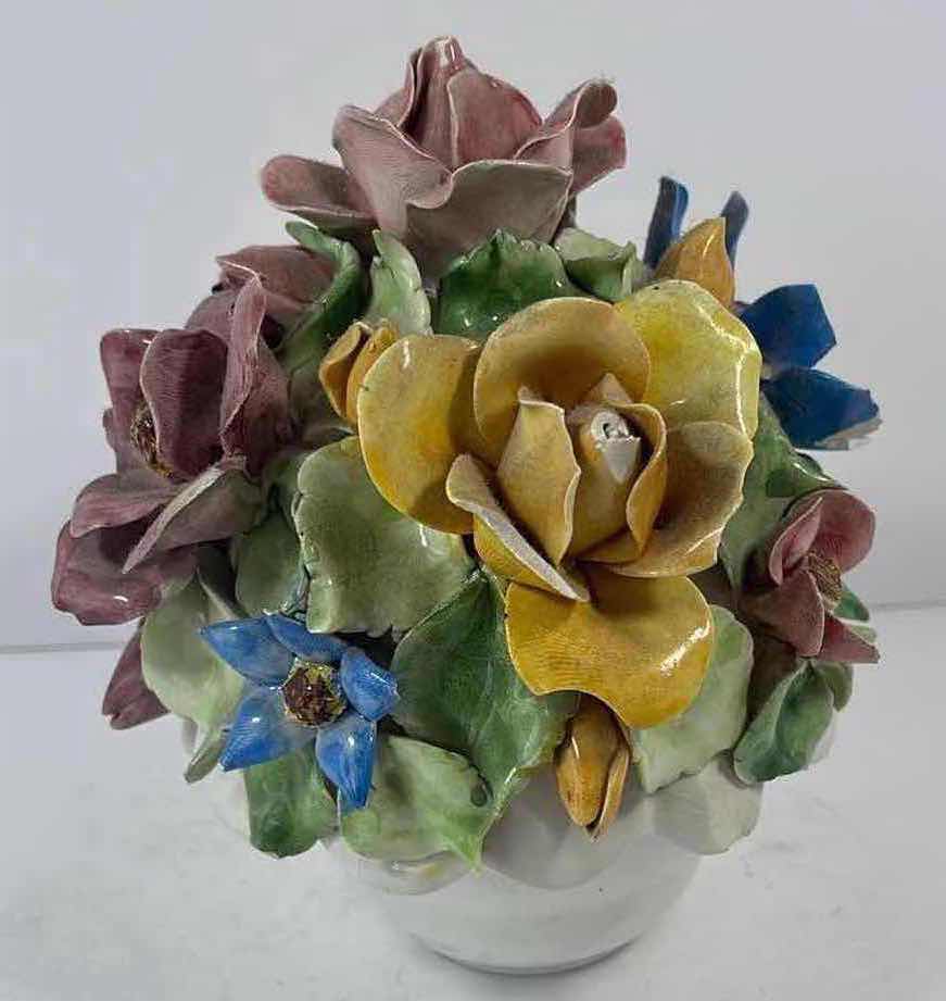 Photo 1 of PORCELANA BY WORLD TABLEWARE BOUQUET AND CERAMIC CUP H7”