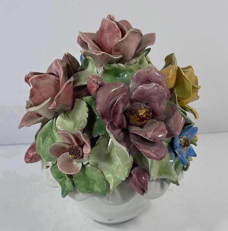 Photo 1 of PORCELANA BY WORLD TABLEWARE BOUQUET AND CERAMIC CUP H7”