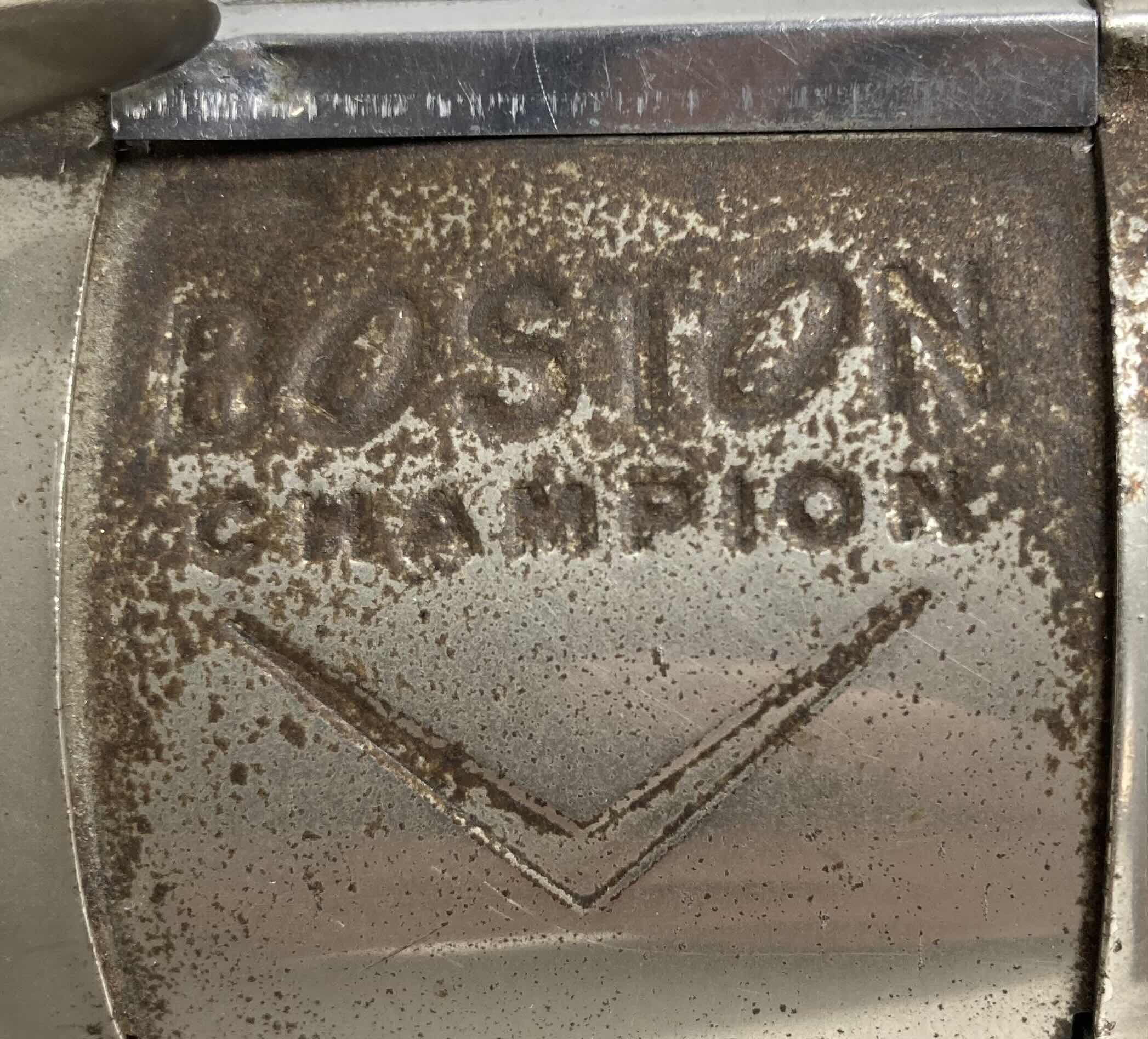 Photo 1 of BOSTON CHAMPION VINTAGE MANUAL PENCIL SHARPENER H 4”