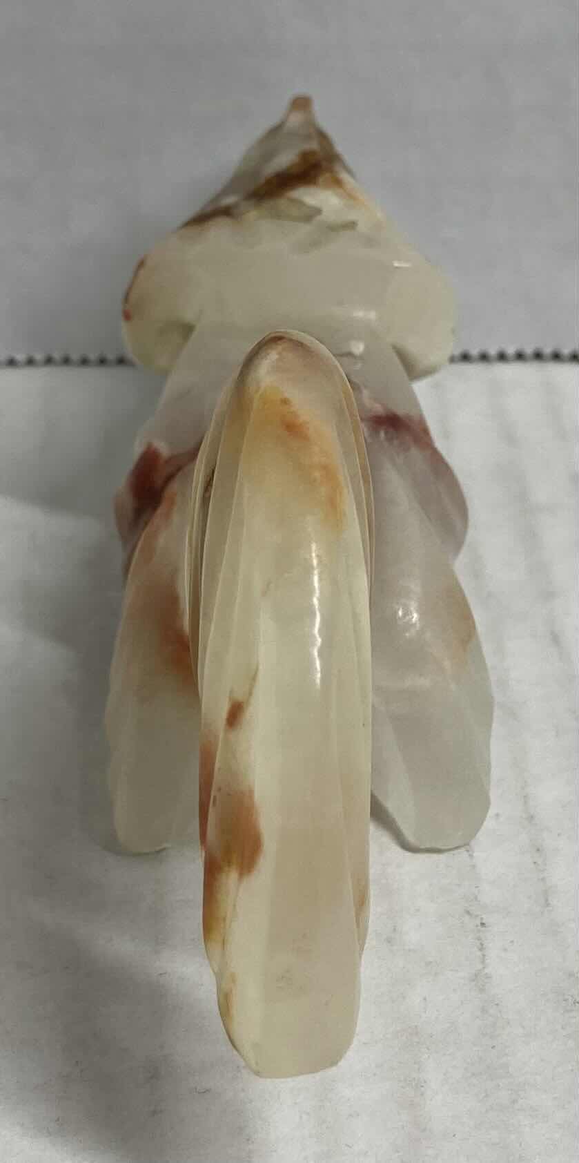 Photo 1 of ANIMAL HAND CARVED MARBLE ONYX FIGURINE