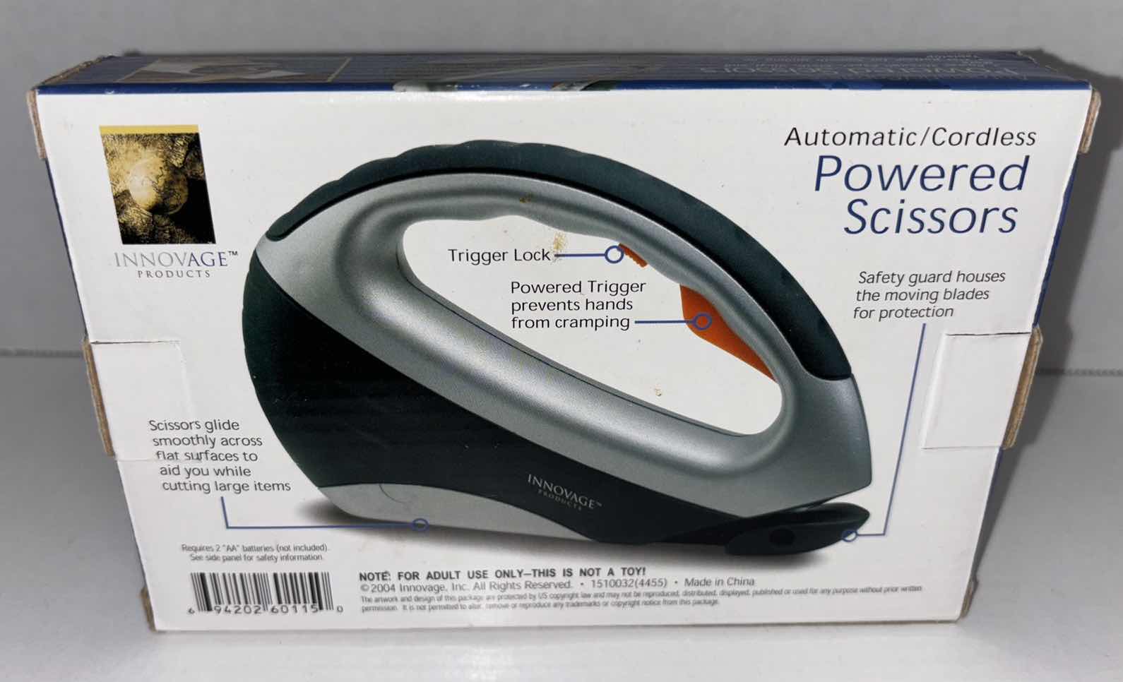 Photo 2 of NEW INNOVAGE PRODUCTS AUTOMATIC CORDLESS POWERED SCISSORS
