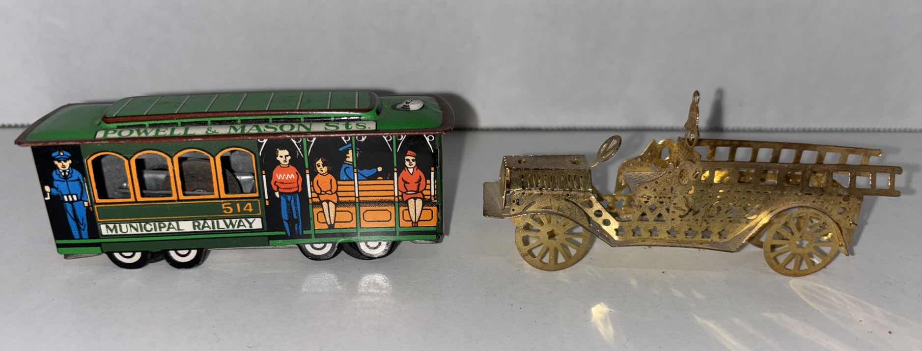 Photo 3 of ASSORTED TRAIN & CAR TRINKETS