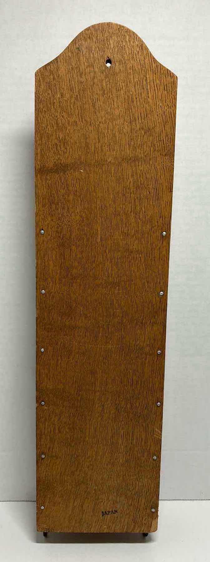 Photo 3 of ANTIQUE LETTER/BILL & KEY WALL ORGANIZER 2.75” X 5.25” H21”