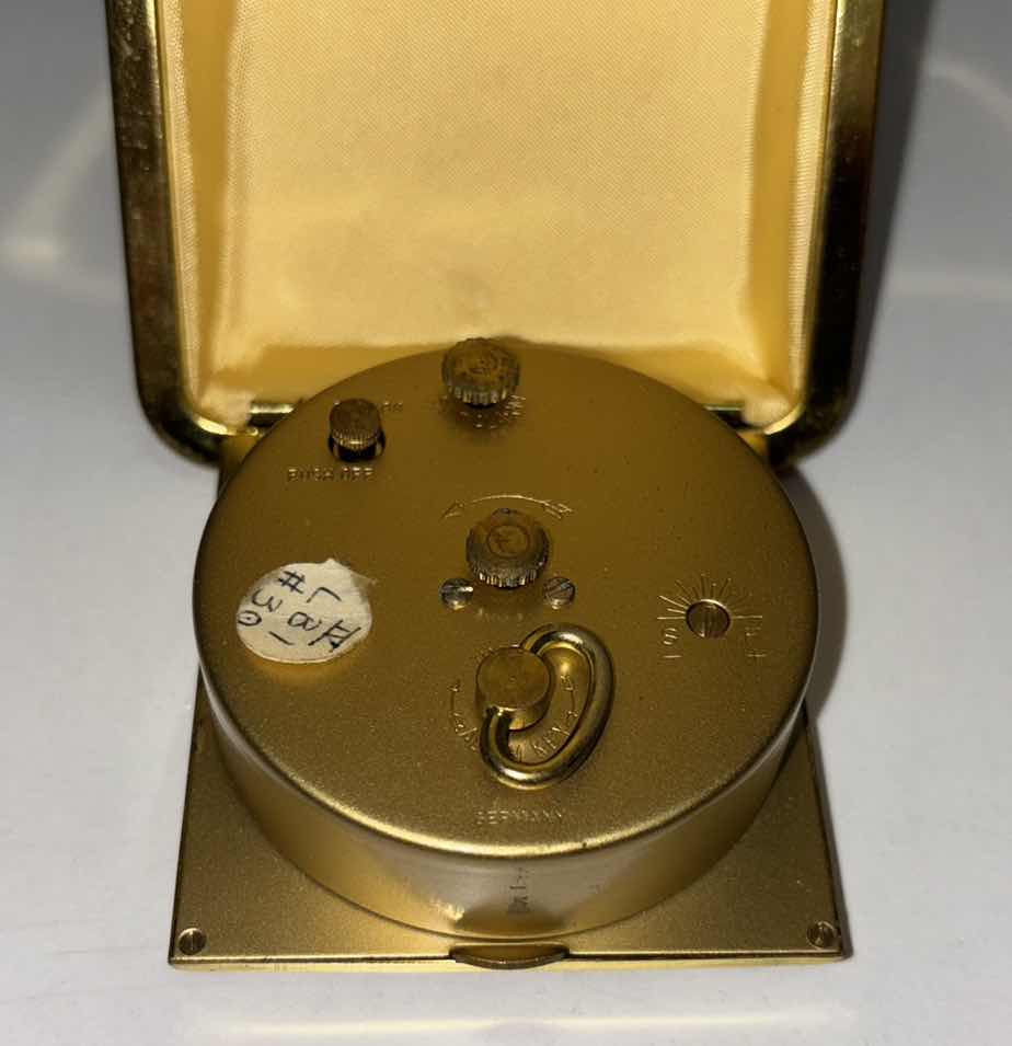 Photo 3 of VINTAGE FLORN TRAVEL ALARM CLOCK, GERMANY