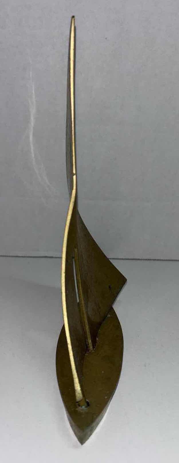 Photo 1 of BRASS SAILBOAT 7” X 9.25”