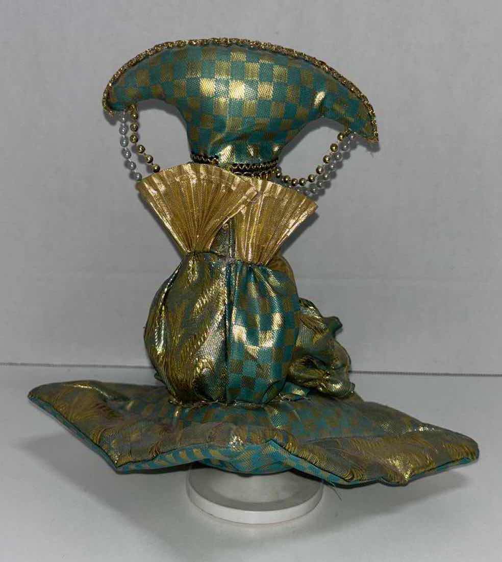 Photo 1 of PORCELAIN DOLL W ATTACHED MUSIC BOX 8.5”