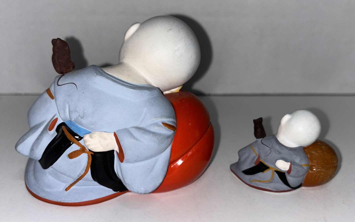 Photo 1 of VINTAGE CERAMIC JAPANESE FIGURINES (2)