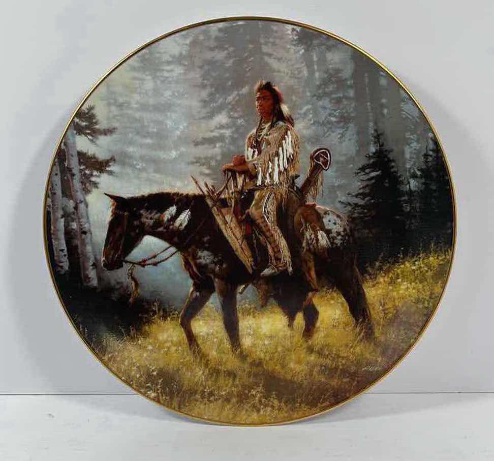 Photo 1 of THE HAMILTON COLLECTION PEACE MAKER H8.25” PLATE NO. 1120A