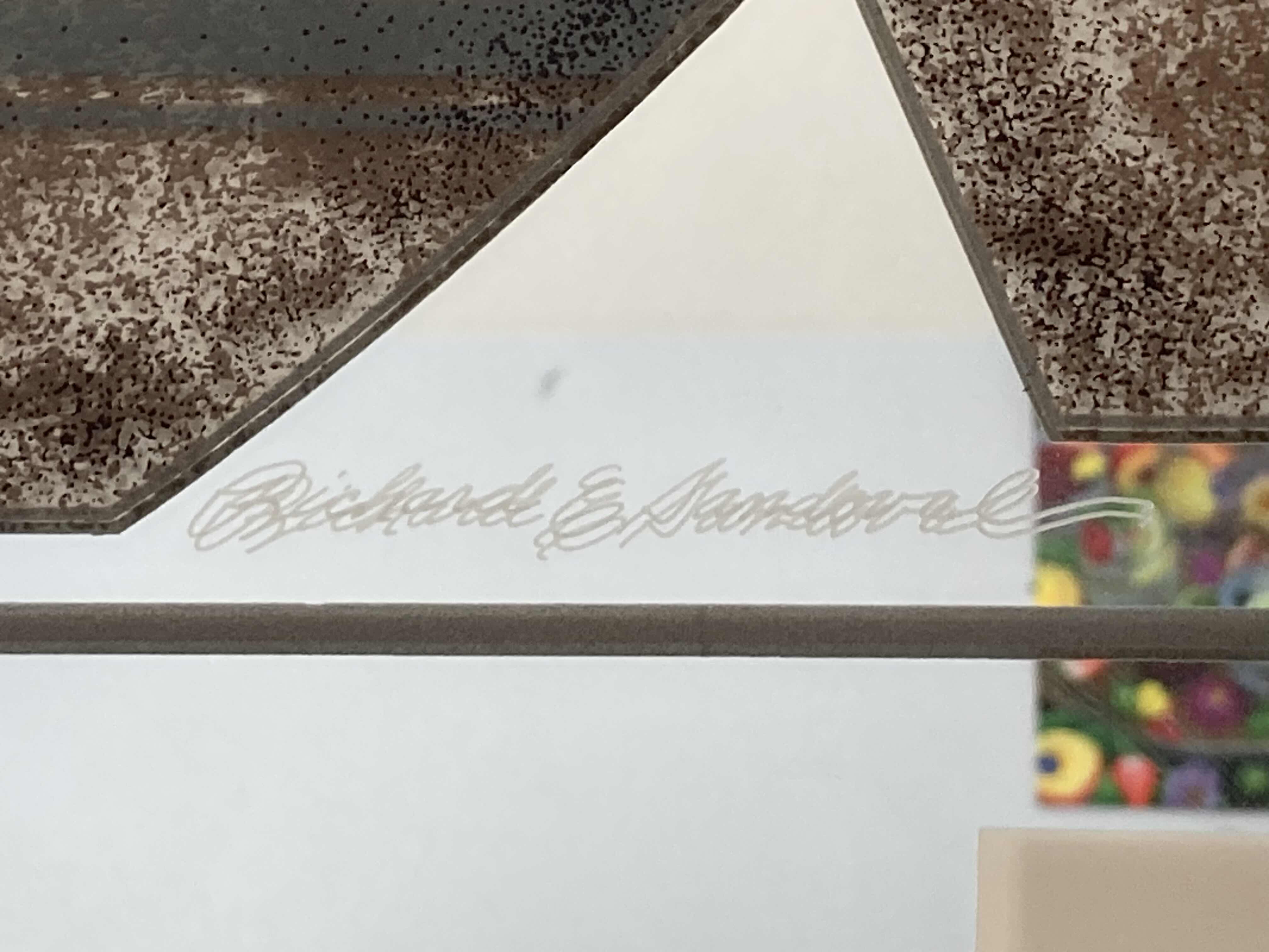 Photo 1 of RICHARD E SANDOVAL SOUTHWESTERN STYLE MIRROR 45” X 35”