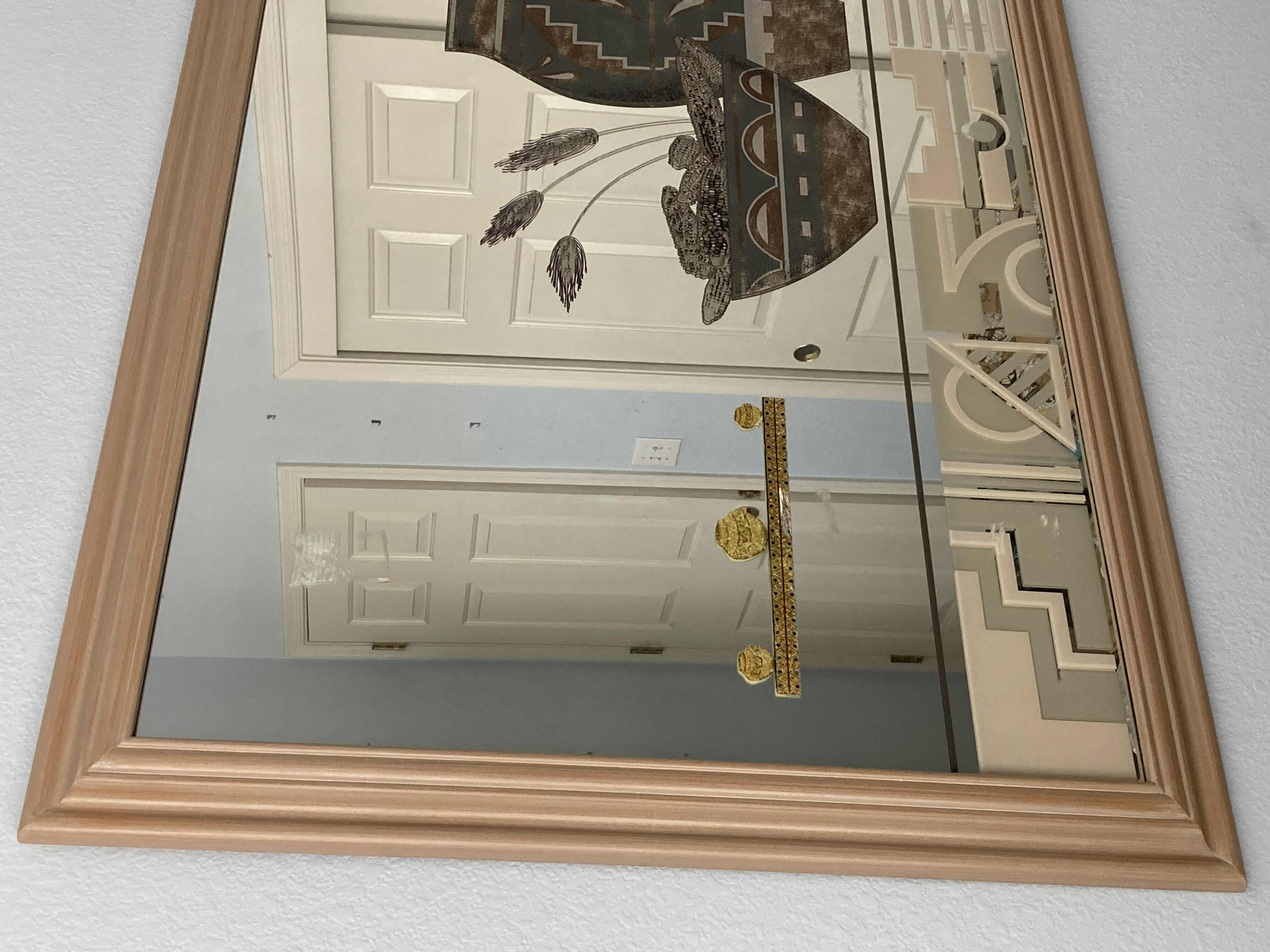 Photo 1 of RICHARD E SANDOVAL SOUTHWESTERN STYLE MIRROR 45” X 35”