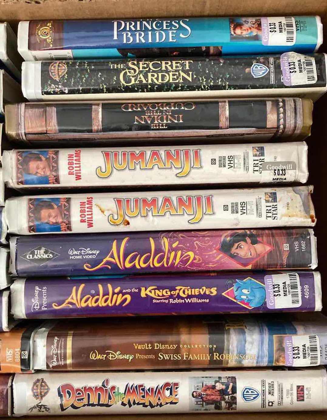 Photo 1 of VHS DISNEY & KIDS MOVIES (32)