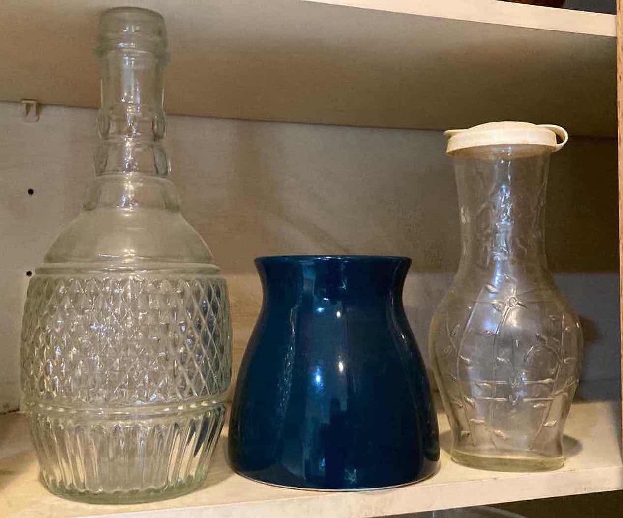 Photo 5 of CONTENTS OF CABINET- JARS, PITCHERS & VASES