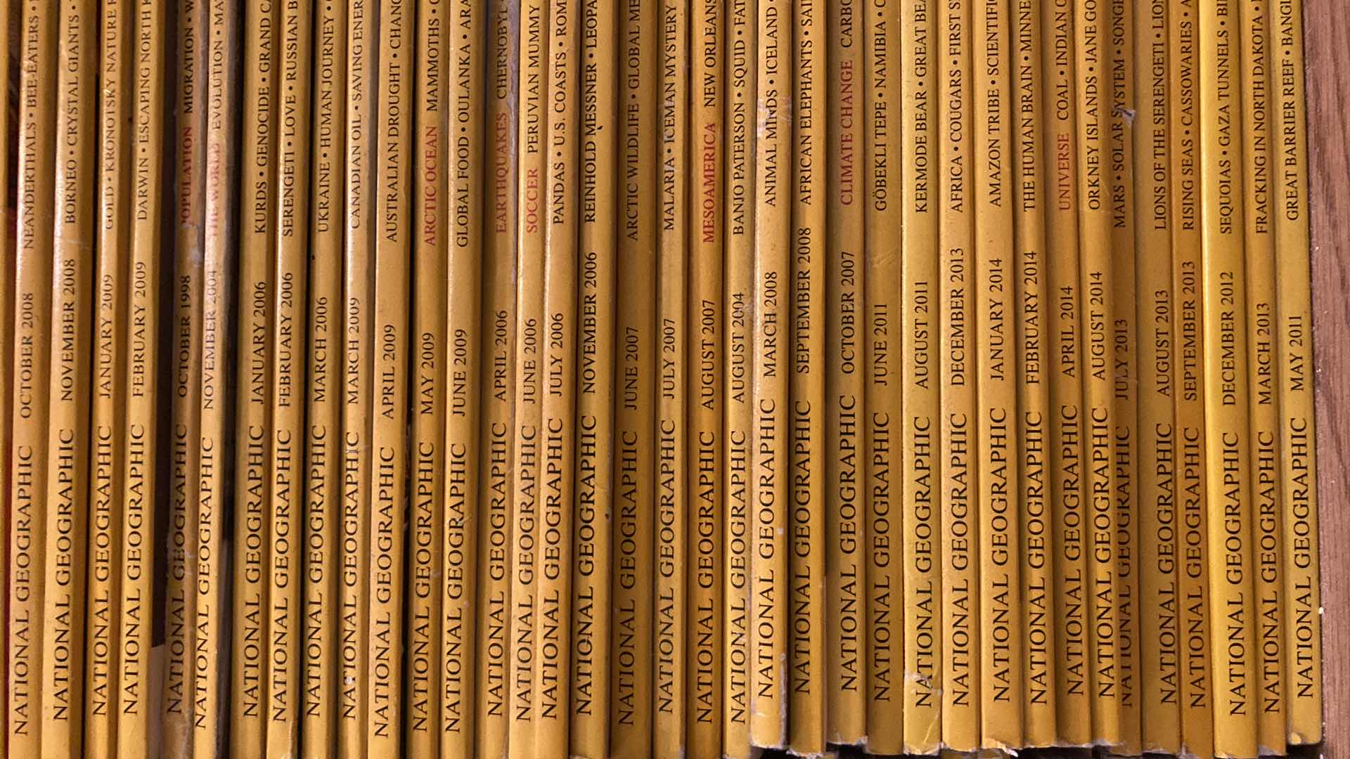 Photo 1 of BOOKS- VARIOUS TITLES & NATIONAL GEOGRAPHY MAGAZINES YEAR 2003- 2016