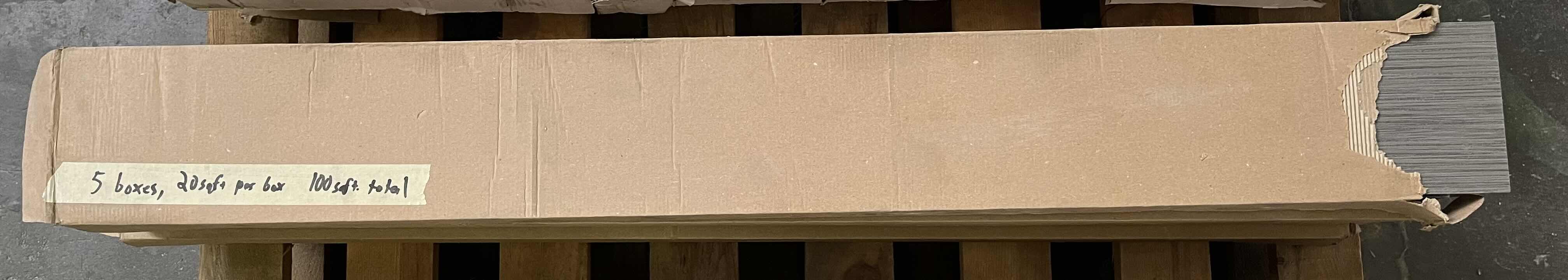 Photo 1 of MOHAWK LARGE & LOCAL RENDERED FLAX COIR GRAY WOOD FINISH GLUE DOWN LUXURY VINYL PLANK FLOORING 6” X 48” (20sqft PER CASE/5CASES APPROX. 100sqft TOTAL)