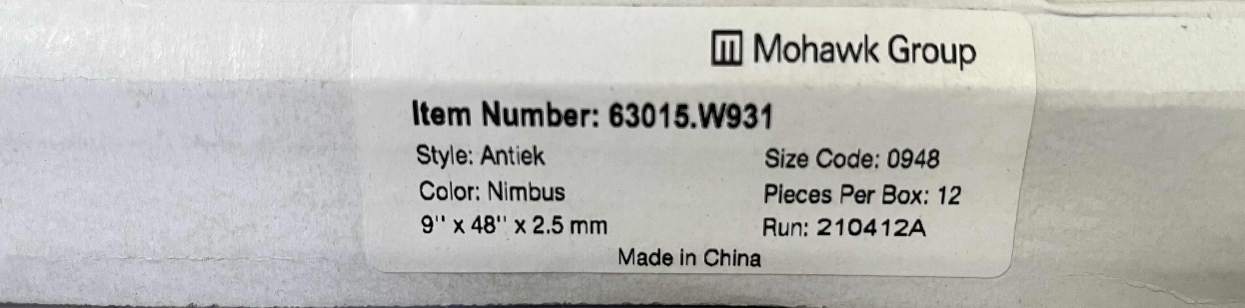 View 3 of MOHAWK ANTIEK NIMBUS WOOD FINISH GLUE DOWN VINYL PLANK FLOORING 9” X 48” (36sqft PER CASE/4CASES APPROX. 144sqft TOTAL)