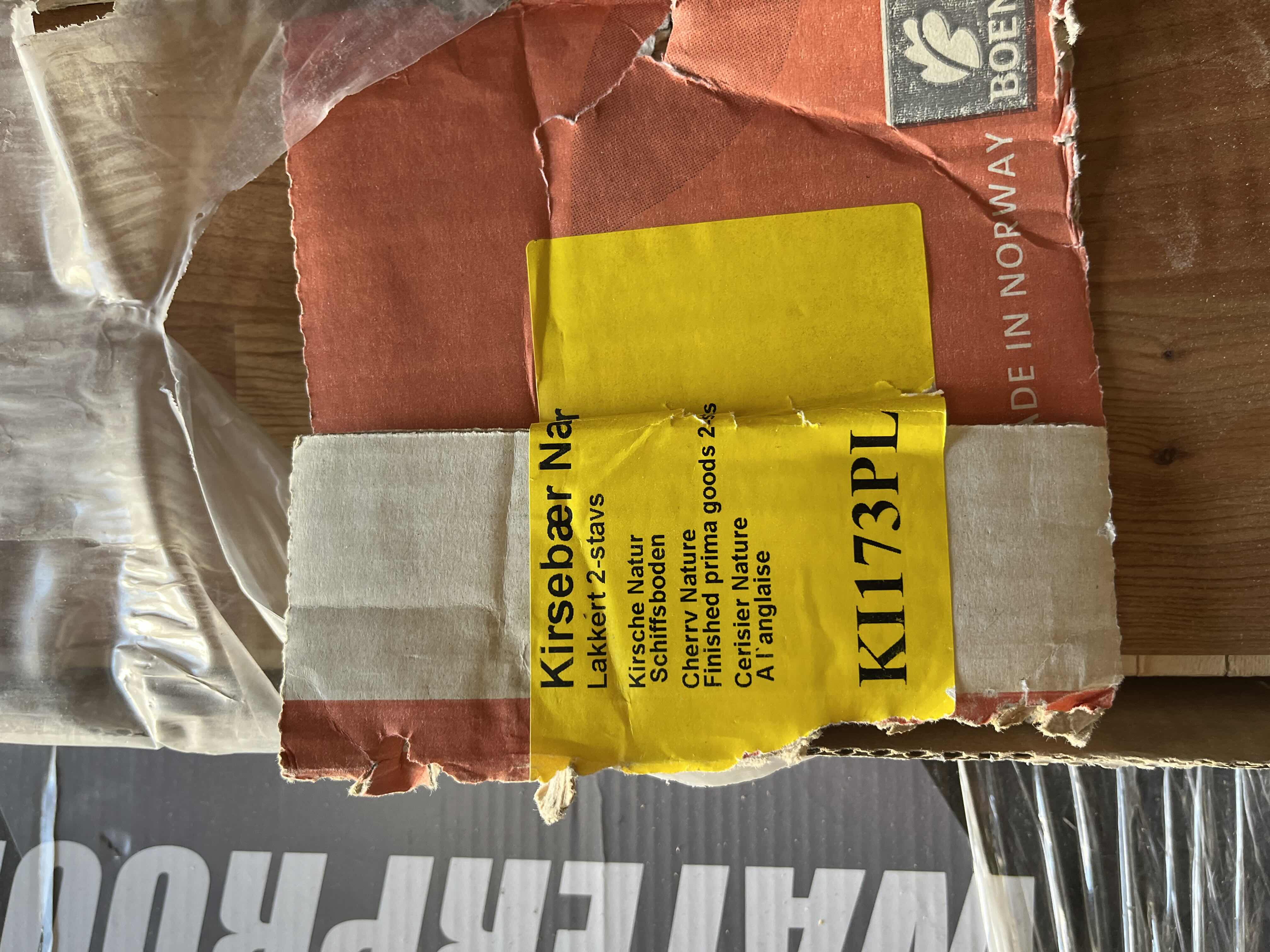 Photo 1 of MIXED FLOORING PALLET- VINYL & HARDWOOD PANEL FLOORING (7 BOXES)