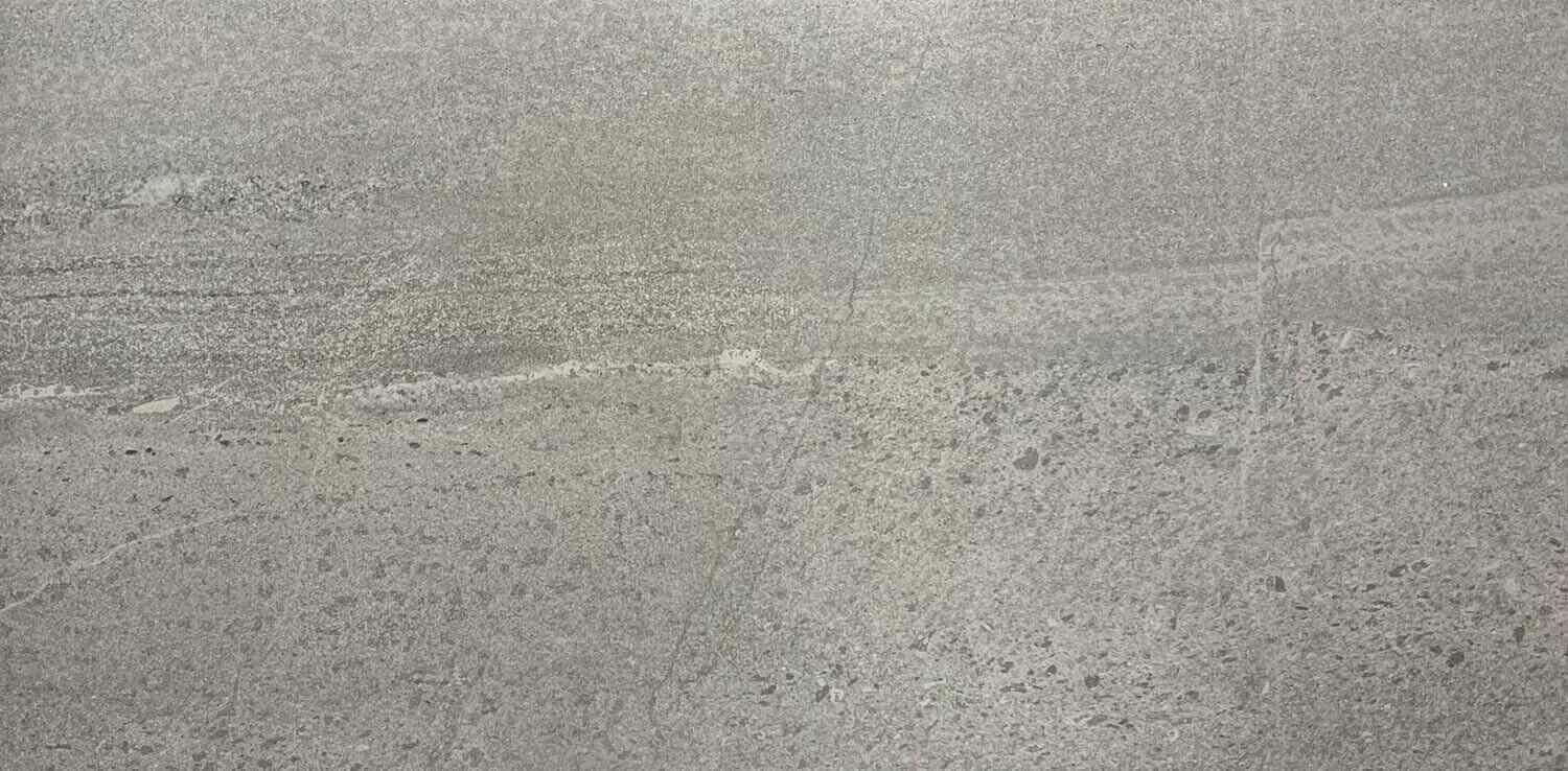 View 1 of NOGUCHI GRAY FINISH GLAZED PORCELAIN TILE 12” X 24” (15.5SQFT PER CASE/12CASES APPROX 186SQFT TOTAL) READ NOTES