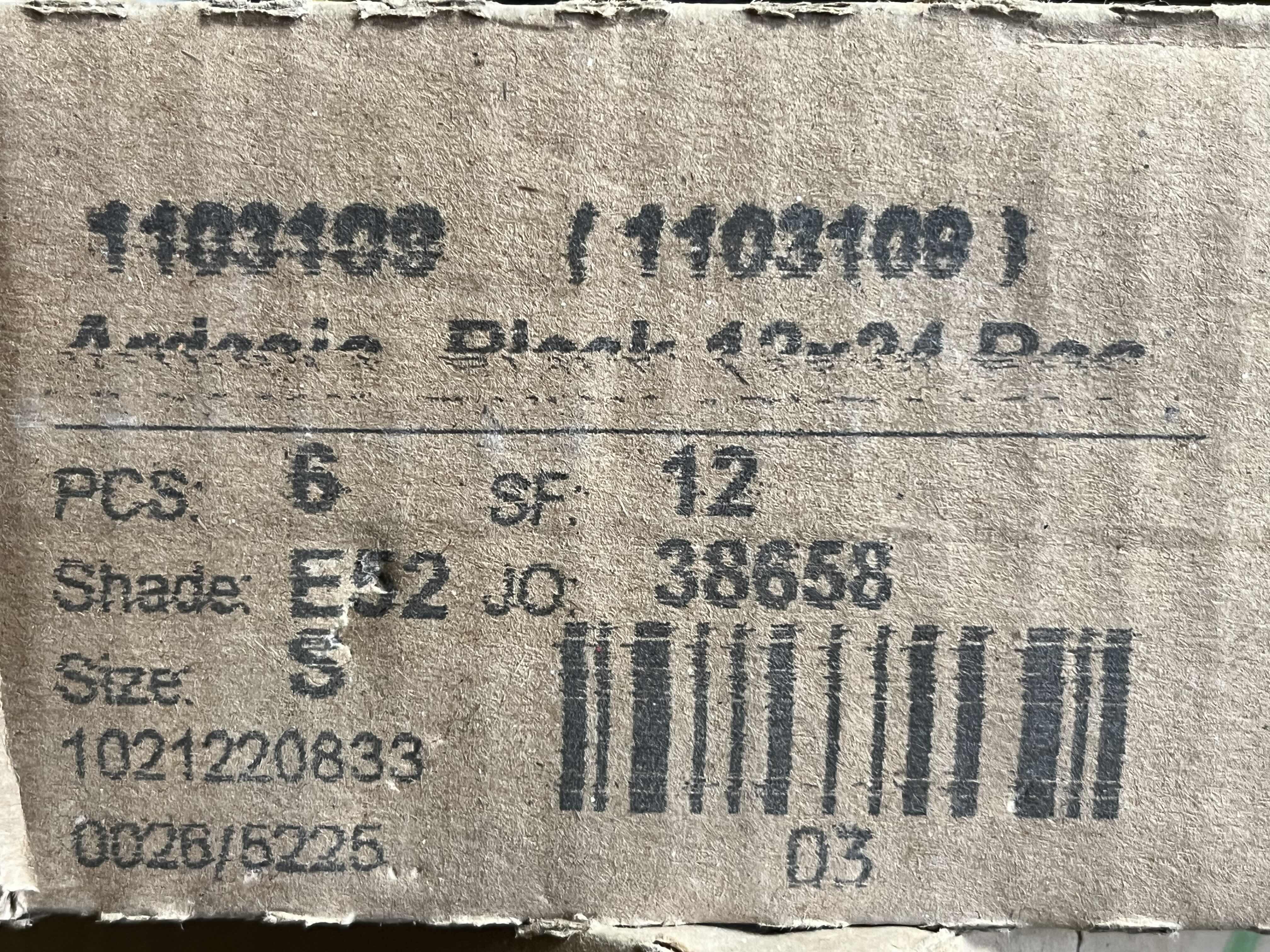 Photo 1 of MY HOME ARDESIA BLACK MATTE RECTIFIED TILE 11.7” X 23.58” (12SQFT PER CASE/4CASES APPROX. 48SQFT TOTAL) READ NOTES
