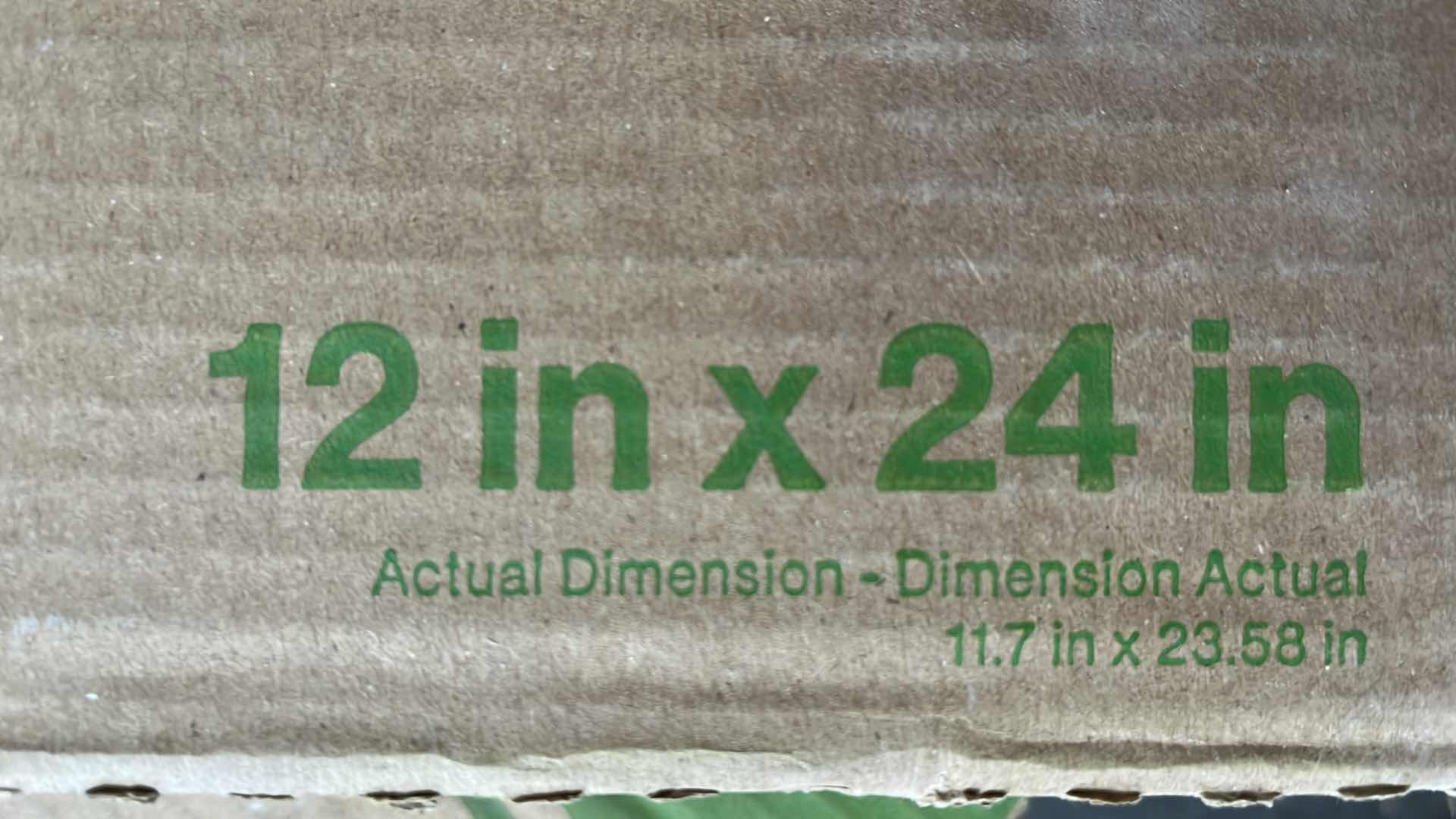 Photo 1 of MY HOME ARDESIA BLACK MATTE RECTIFIED TILE 11.7” X 23.58” (12SQFT PER CASE/4CASES APPROX. 48SQFT TOTAL) READ NOTES