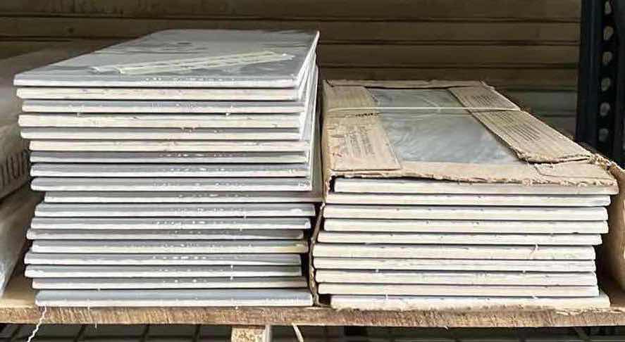 Photo 1 of DAL-TILE MATTE SUEDE GRAY FINISH POLISHED CERAMIC WALL TILE 8” X 24” (28PCS APPROX. 50.67SQFT)