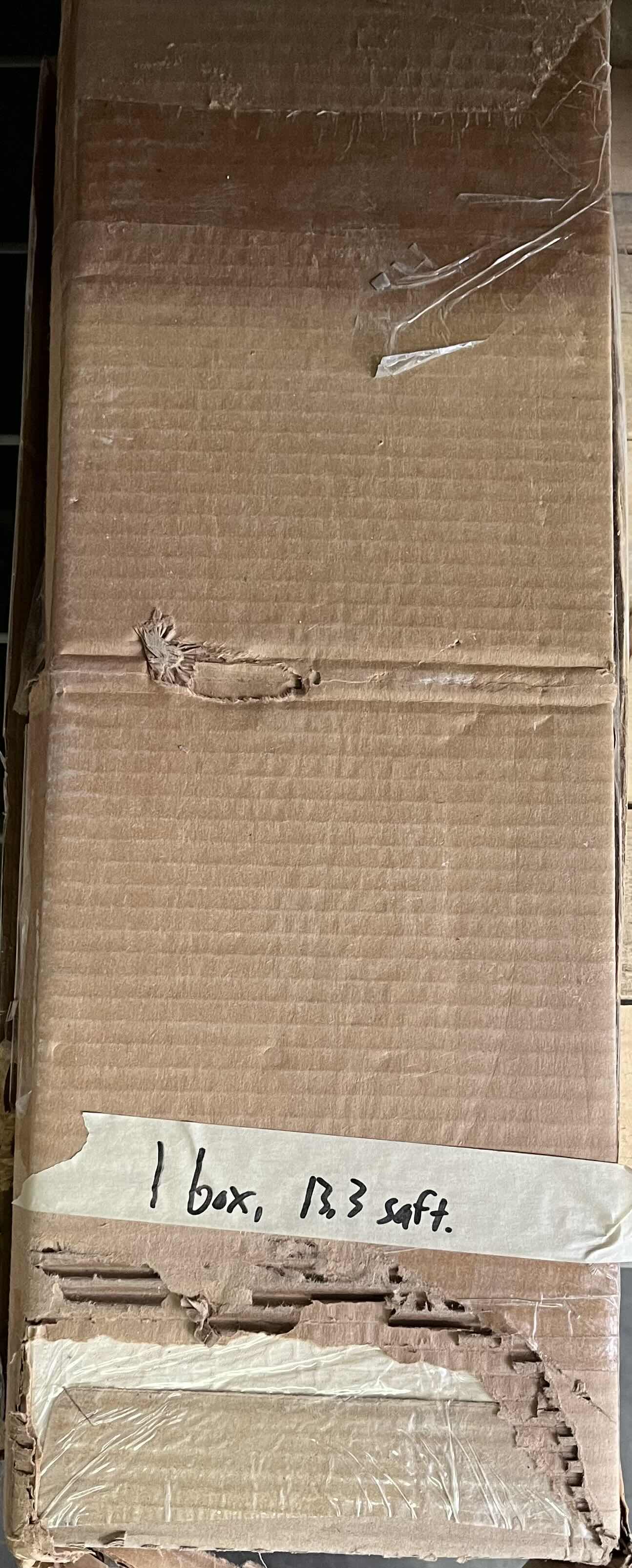 Photo 1 of DAL-TILE MATTE DESERT GRAY FINISH POLISHED CERAMIC TILE 8” X 24” (13.3SQFT PER CASE/1CASE APPROX. 13.3SQFT TOTAL) READ NOTES