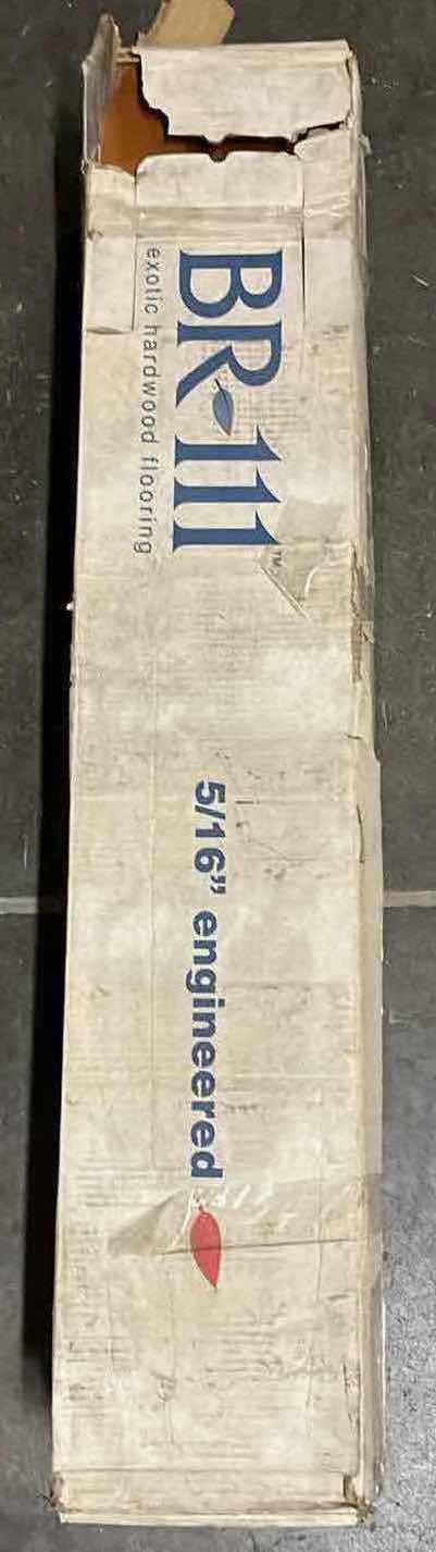 Photo 1 of BR111 EXOTIC HARDWOOD FLOORING TIGERWOOD FINISH GLUE DOWN HARDWOOD PLANK FLOORING 3” X 48” X RANDOM LENGTH (33SQFT PER CASE/3CASES APPROX. 80SQFT TOTAL) READ NOTES