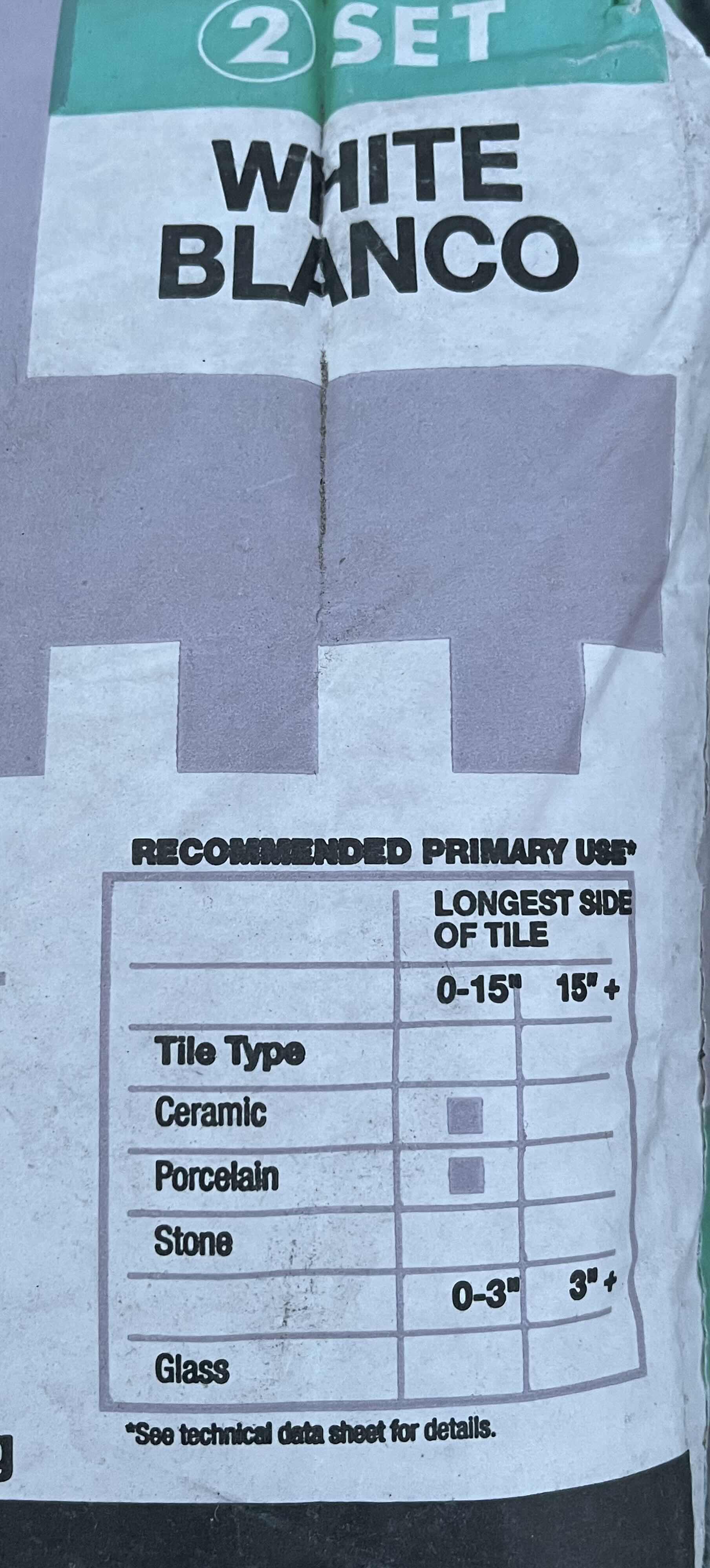 Photo 1 of VERSA BOND WHITE FINISH PROFESSIONAL THIN SET GOOD BOND STRENGTH TILE MORTAR BAG 50lb (5BAGS 250lb)