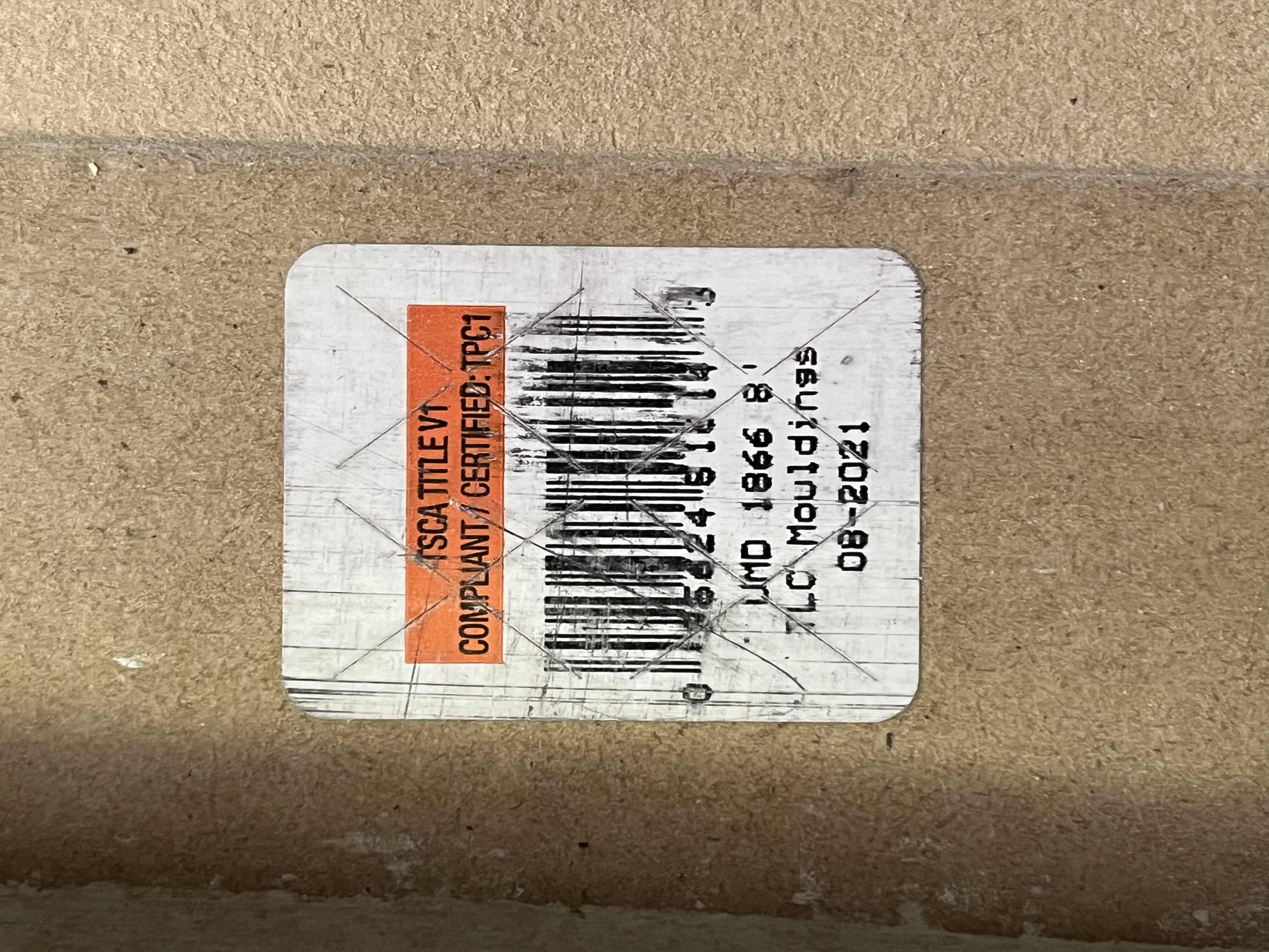 Photo 1 of TLC MOULDING WHITE FINISH WALL TRIM MOULDING (23PCS) 5.25” X 97”