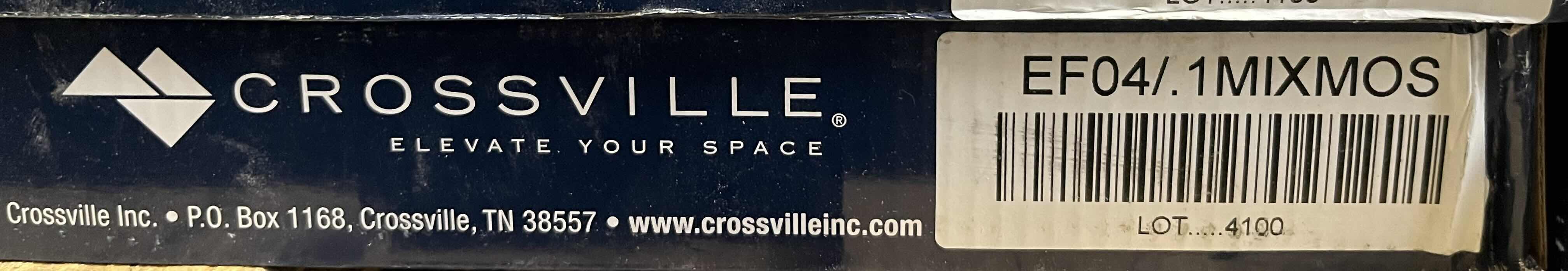 Photo 1 of CROSSVILLE SAND & SURF LINEARMIX FINISH GLASS MOSAIC TILE 13” X 11.5” (4.85SQFT PER CASE/7CASES APPROX. 33.95SQFT TOTAL) READ NOTES