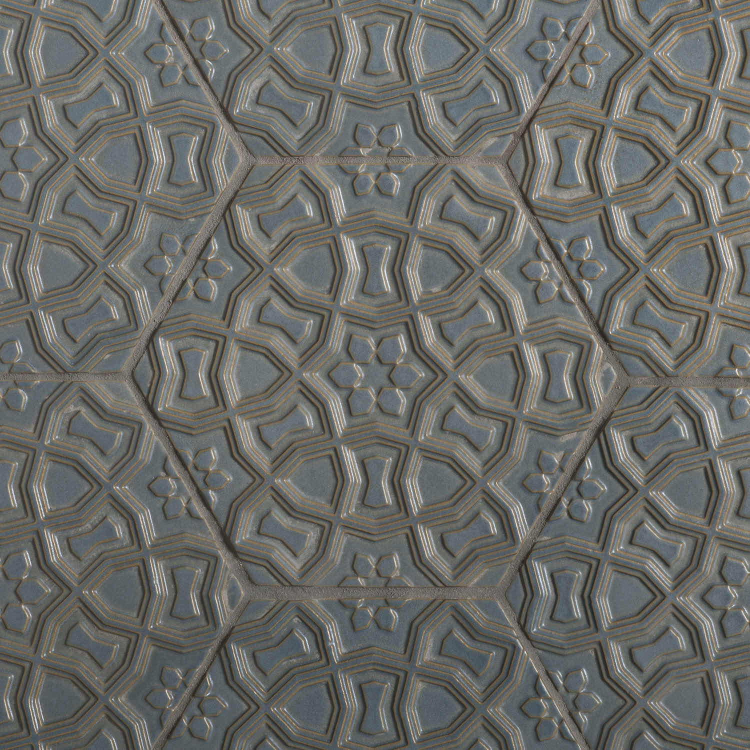 Photo 1 of WALKER ZANGER MARRAKESH SERIES ALANTICO MATTE FINISH CERAMIC TILE 8.75” X 10” (4.5930SQFT PER CASE/7CASES APPROX. 29.8SQFT TOTAL) READ NOTES