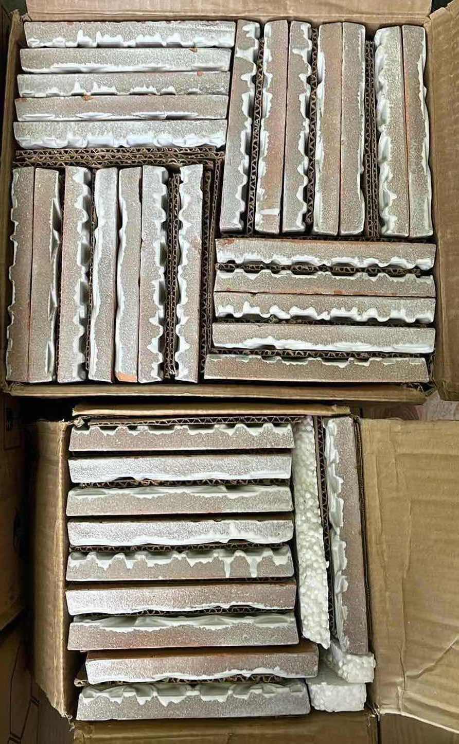 Photo 1 of WALKER ZANGER ANDALUCIA MEZQUITA SERIES BLANCO MATTE FINISH CERAMIC TILE 6” X 6” (34PCS PER CASE/2CASES APPROX. 34PCS TOTAL) READ NOTES