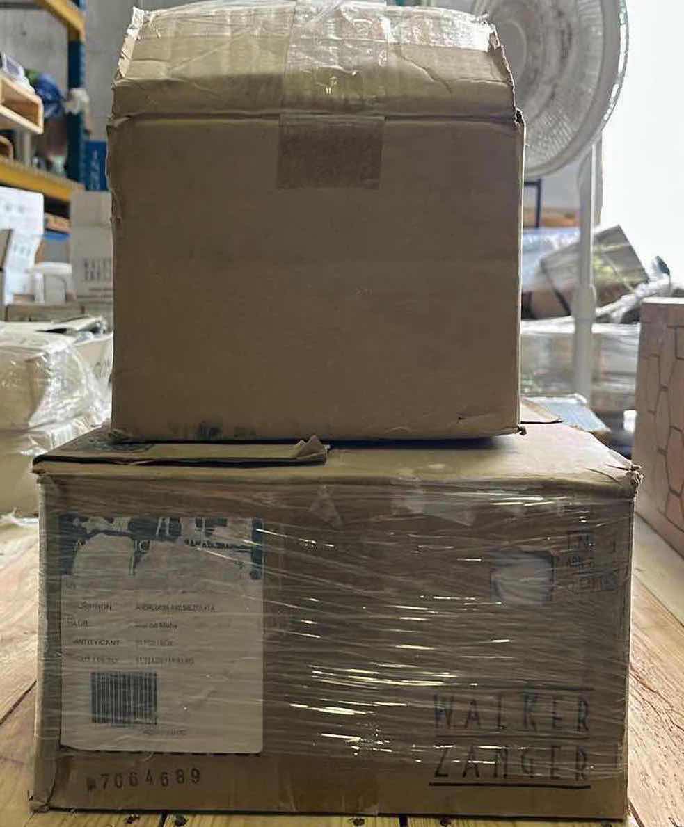 Photo 1 of WALKER ZANGER ANDALUCIA MEZQUITA SERIES BLANCO MATTE FINISH CERAMIC TILE 6” X 6” (34PCS PER CASE/2CASES APPROX. 34PCS TOTAL) READ NOTES